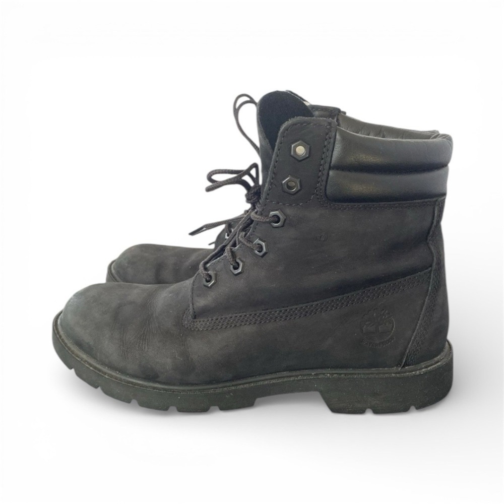 Timberland Women's Linden Woods 6 Inch Waterproof Boots Black A156S SZ 10 UK 8
